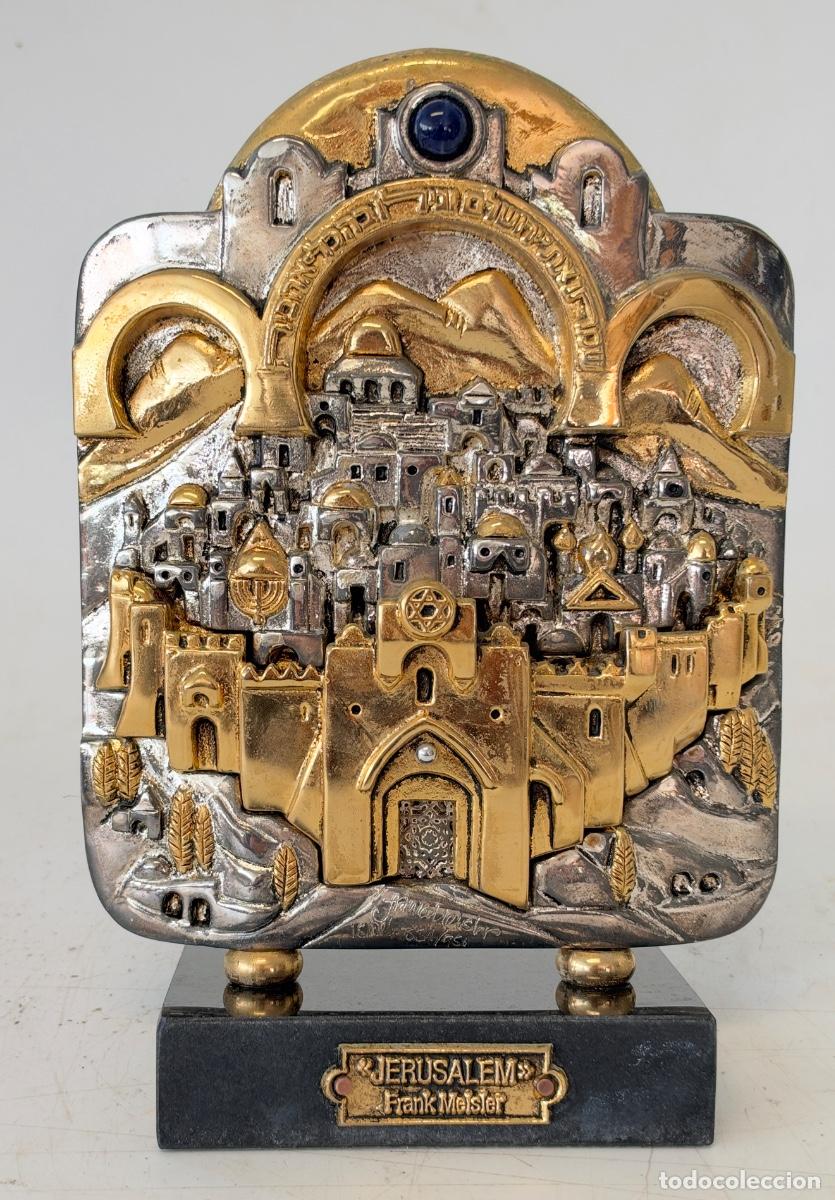 Arte: FRANK MEISLER (1925&ndash;2018) JERUSALEM &mdash; Escultura de edici&oacute;n limitada