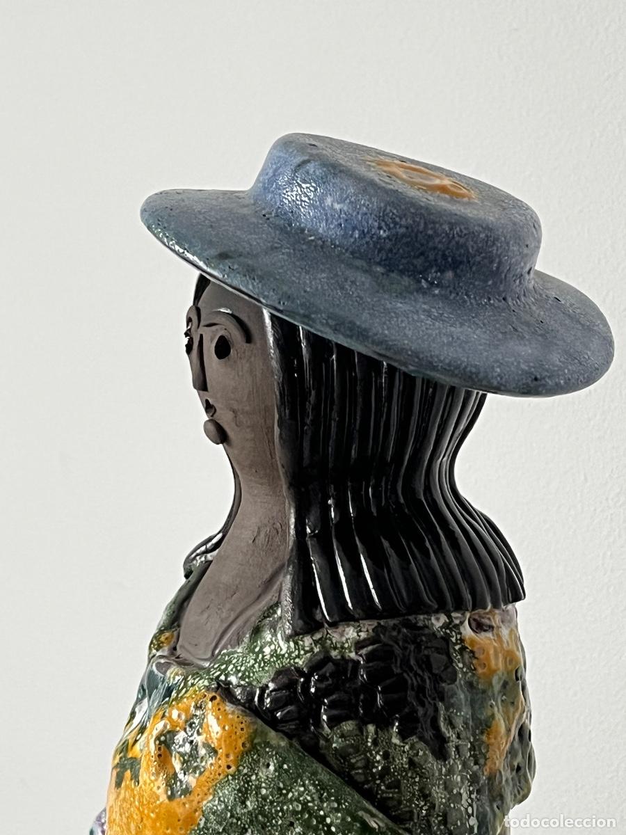 Arte: MUCHACHA CON BUFANDA - Foto 2