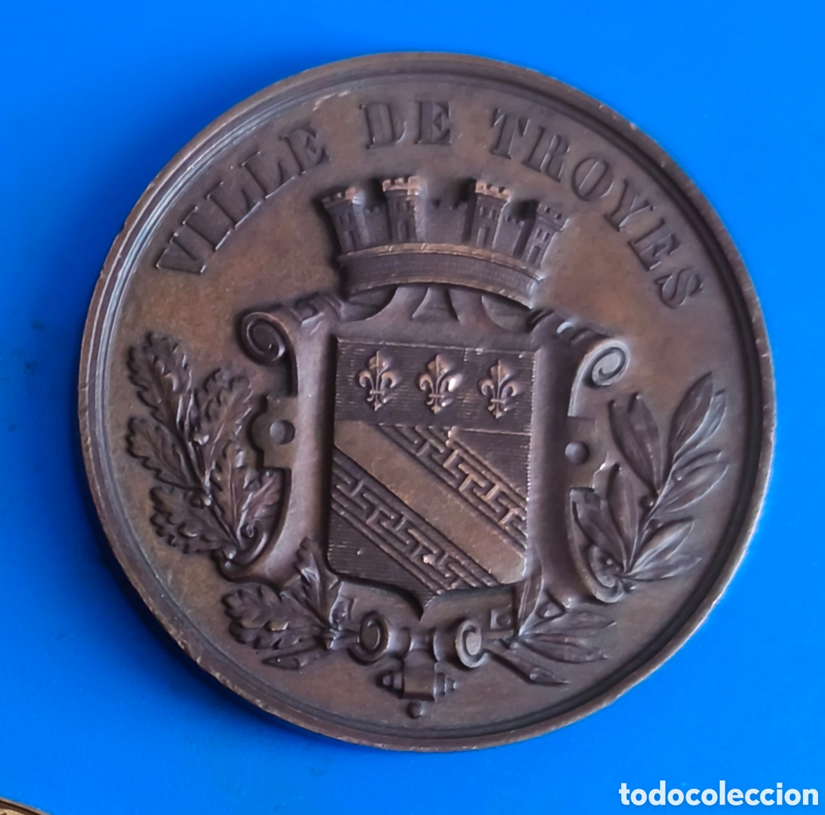 Arte: Moneda conmemorativa bronce