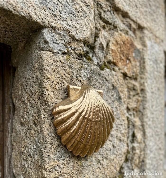 Arte: Concha Jacobea Bronce Restaurada Camino - Foto 1