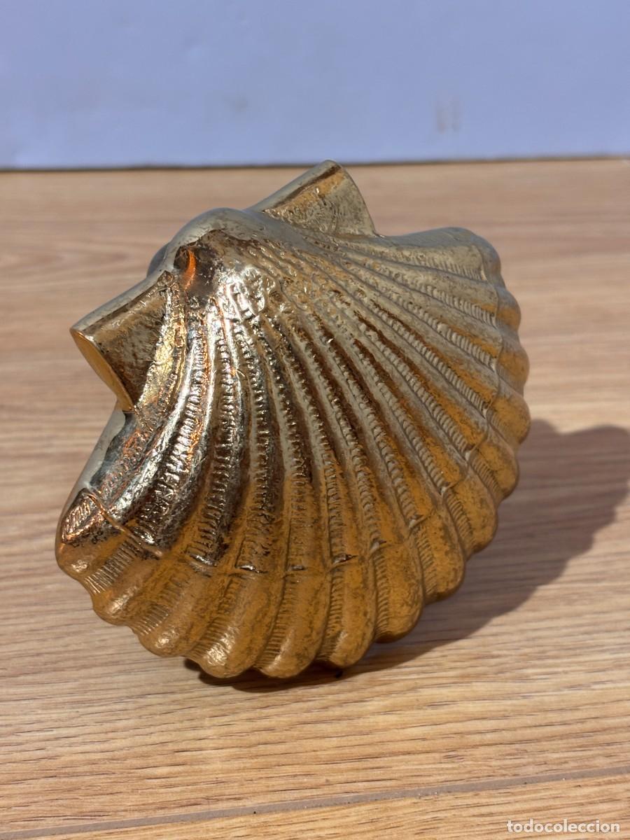 Arte: Concha Jacobea Bronce Restaurada Camino - Foto 2