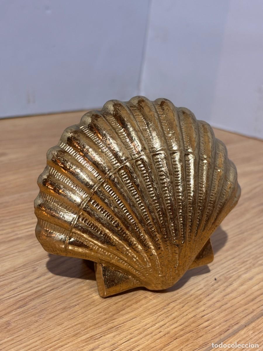 Arte: Concha Jacobea Bronce Restaurada Camino - Foto 5