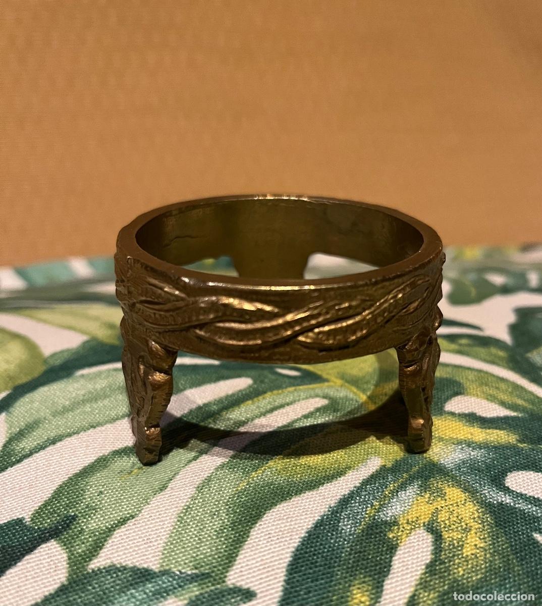 Arte: Peque&ntilde;a Peana de bronce