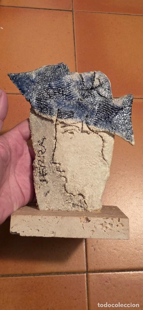 Arte: Escultura ceramica Jordi Serra a&ntilde;os 90 y edici&oacute;n limitada y firmada