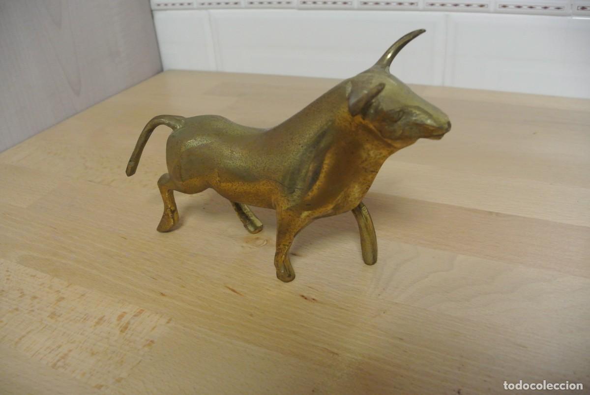Arte: ESCULTURA , TORO EN BRONCE