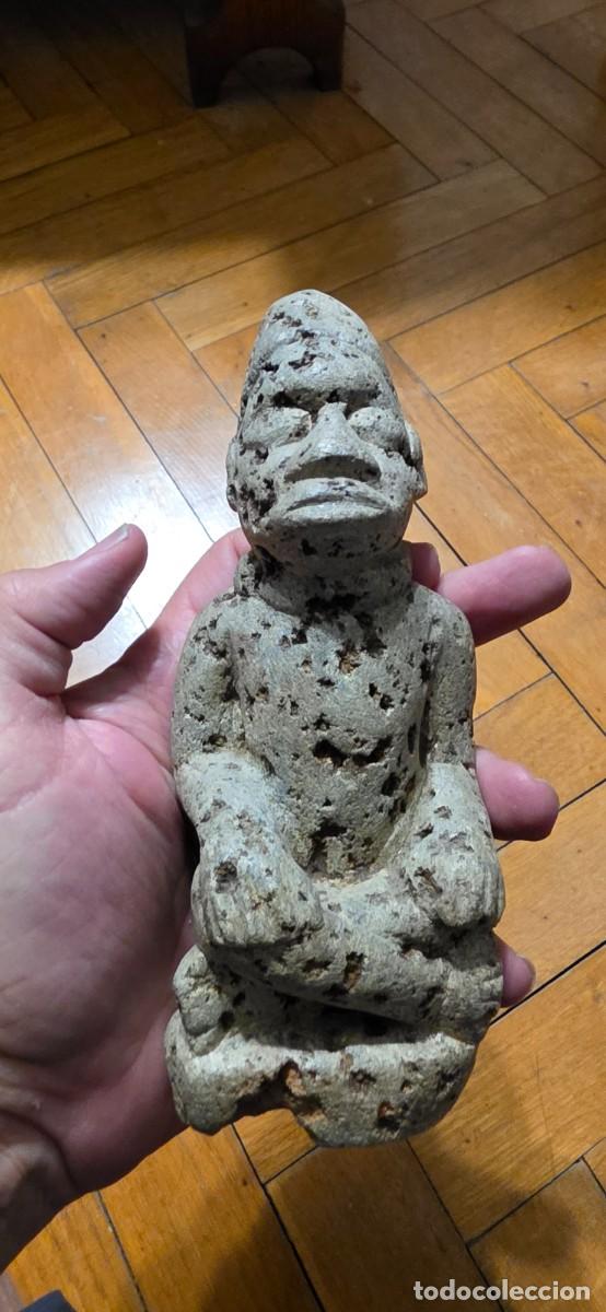 Arte: Preciosa escultura piedra Ntadi del Congo antigua