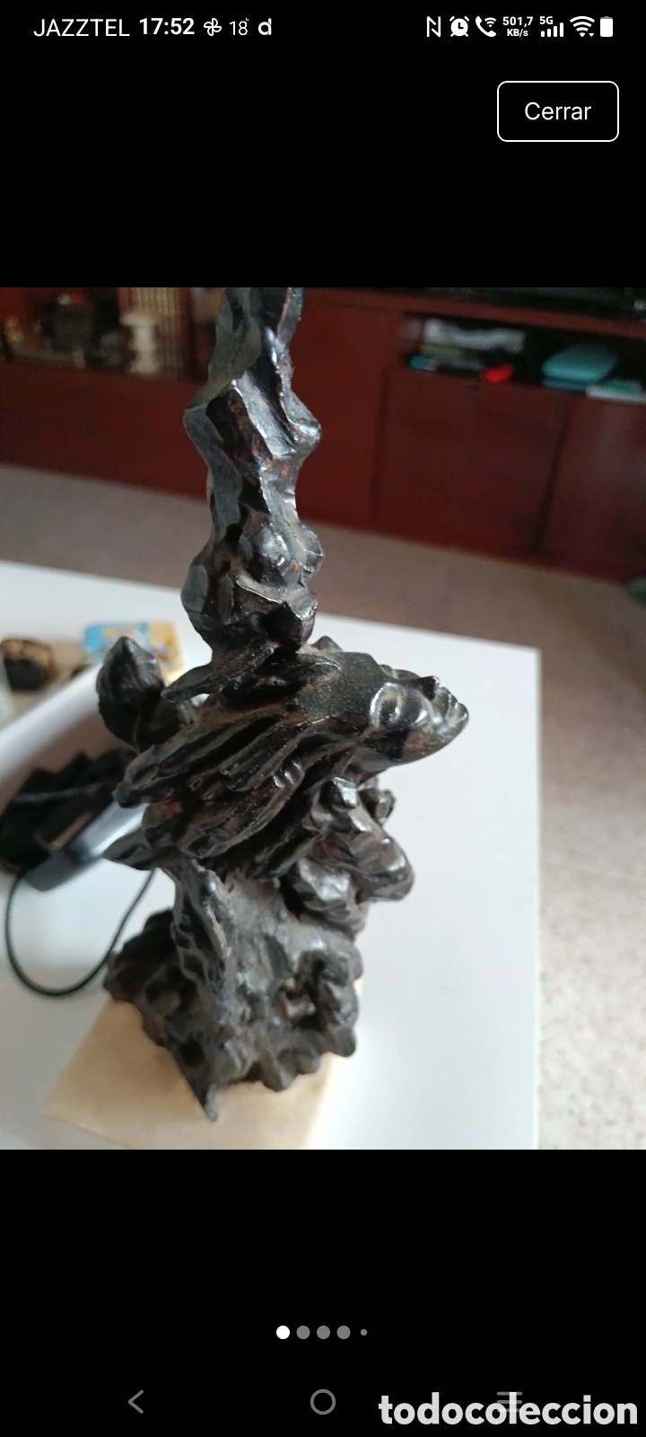 Arte: Escultura Abstracta Modernista Surrealista Antigua