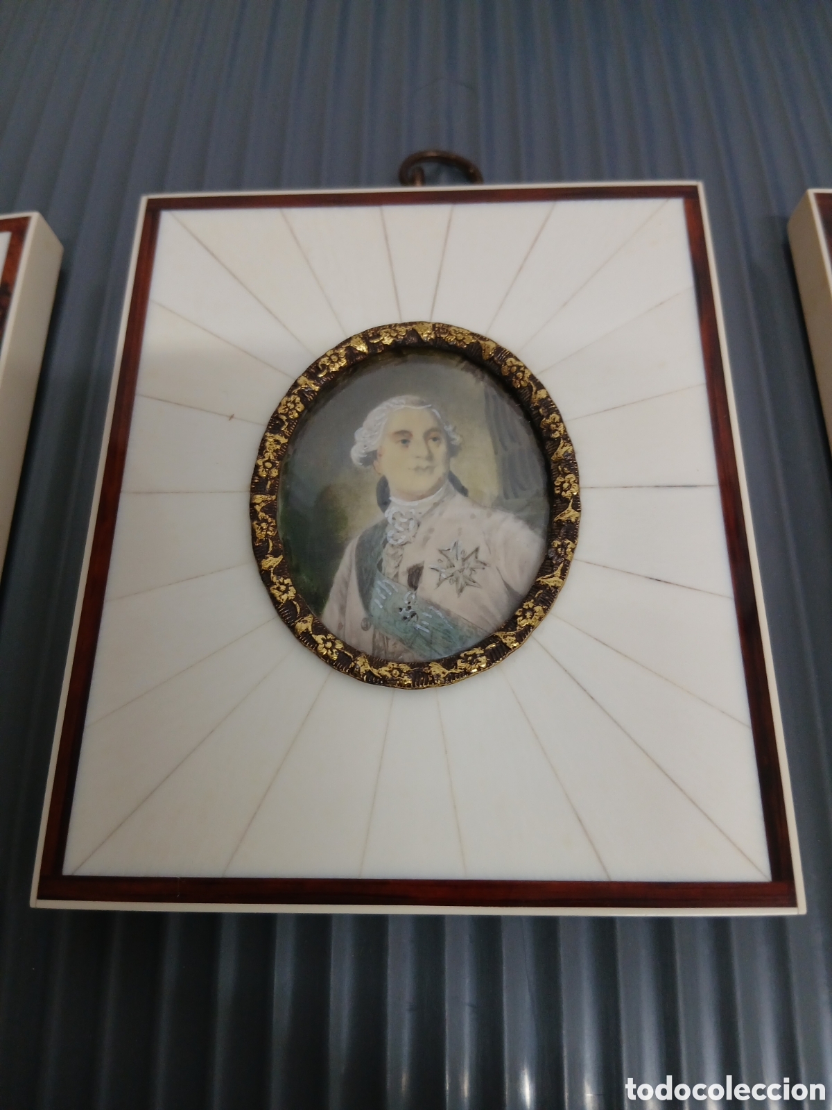 Arte: Miniatura oleo antiguo. - Foto 6
