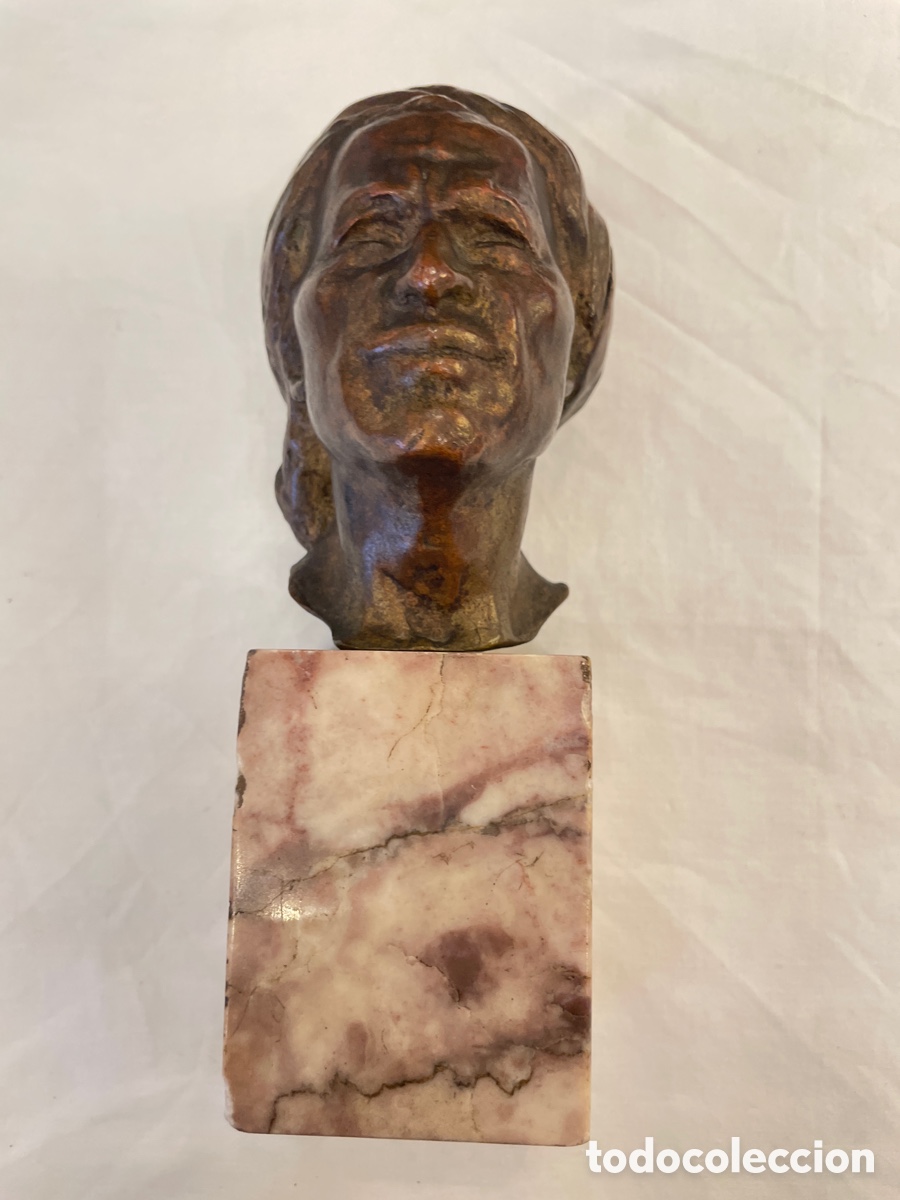Arte: Escultura bronce siglo XIX Eugene L. Hoest