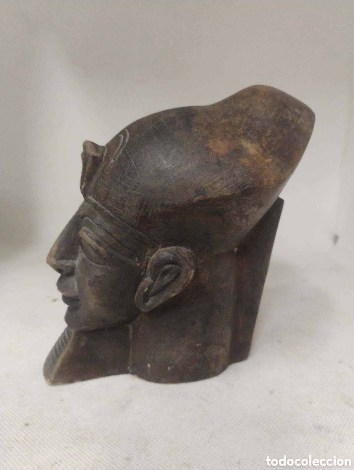 Arte: Busto de Fara&oacute;n en Resina o Marmolina