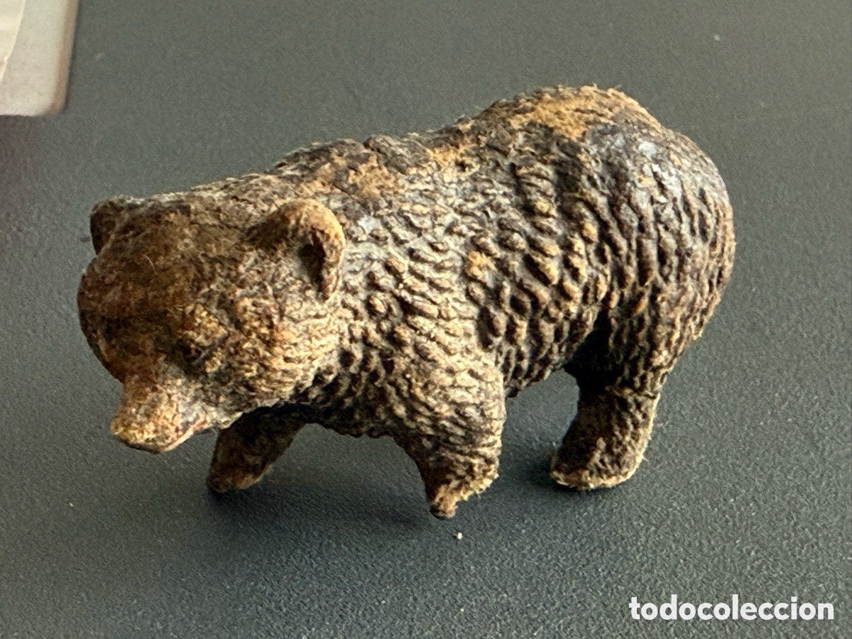 Arte: OSO MADERA. Ojos Cristal. SELVA NEGRA. 6 cm