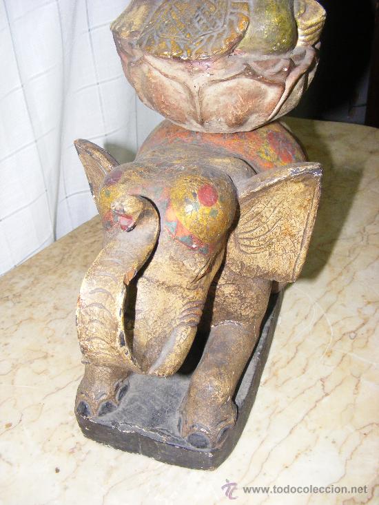 Arte &eacute;tnico: Nat Birmano sobre elefante. - Foto 3