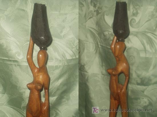 Arte: TALLA AFRICANA EN MADERA - Foto 2