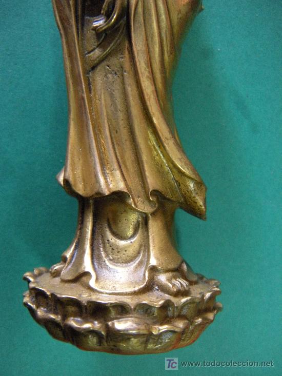 Arte: MATERNIDAD ASI&Aacute;TICA EN BRONCE - Foto 3