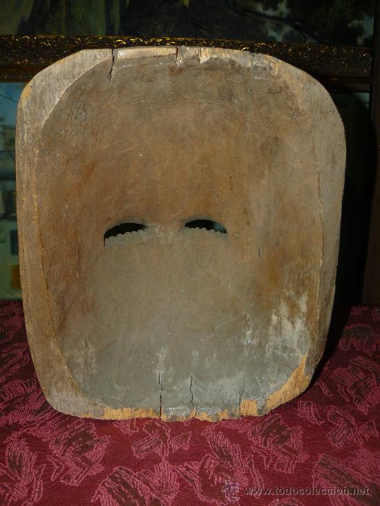 Arte: MASCARA AFRICANA DE MADERA - Foto 2