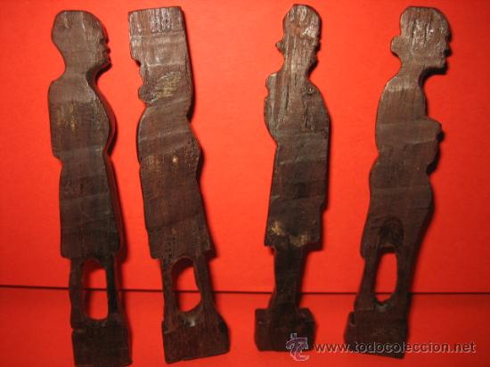 Arte: 4 FIGURAS DE EBANO - Foto 2