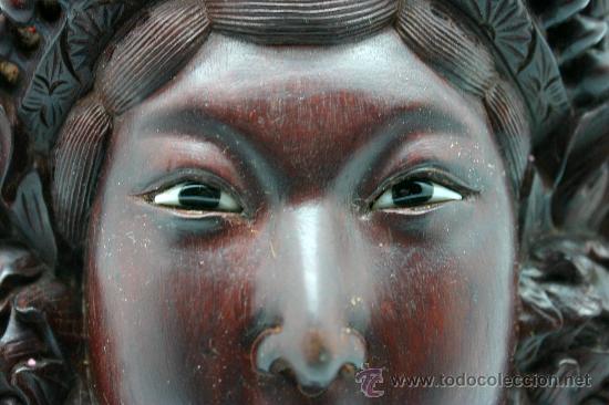 Arte: Lote de m&aacute;scaras orientales. - Foto 4