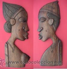 Arte: 2 Estatuillas africanas - Guin&eacute; - Foto 1