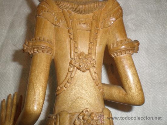 Arte: talla de madera oriental - Foto 2