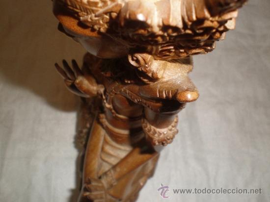 Arte: talla de madera oriental - Foto 3