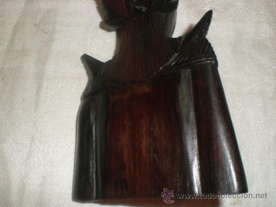 Arte: talla de madera oriental de ebano - Foto 11