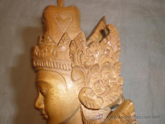 Arte: talla de madera oriental - Foto 3