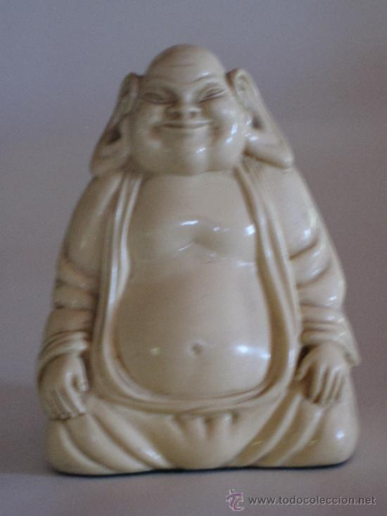 Arte: FIGURA DE BUDA EN MARFILINA. - Foto 1