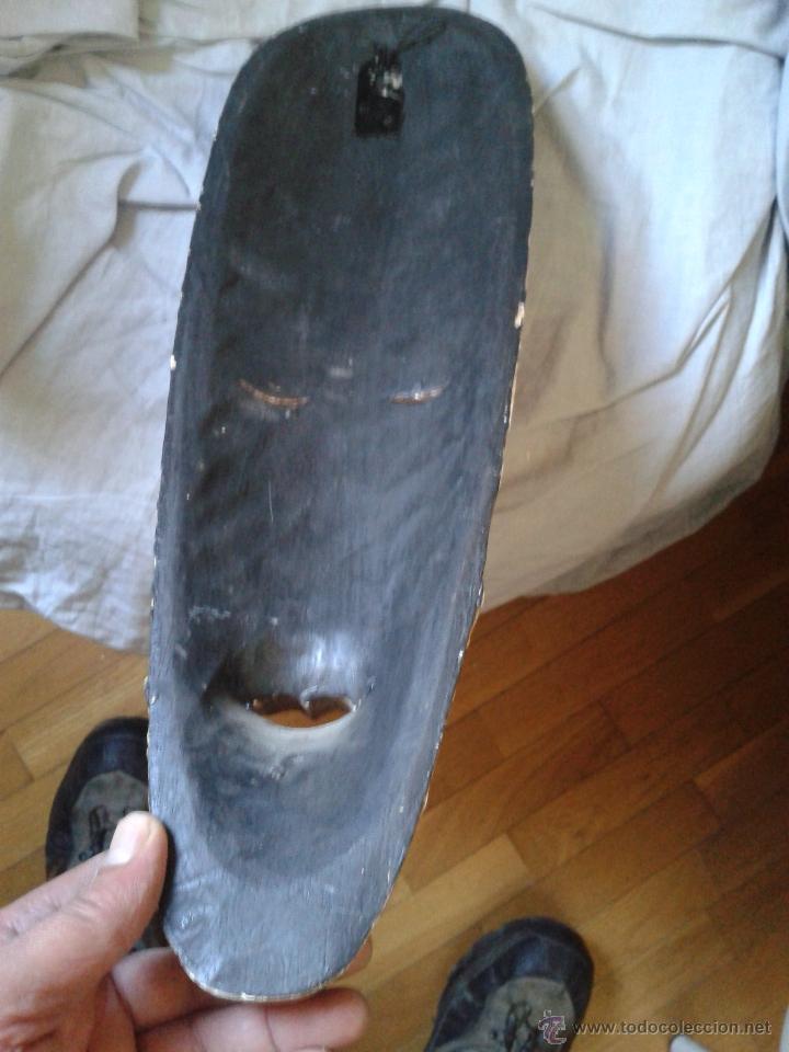 Arte: mascara africana de madera - Foto 2