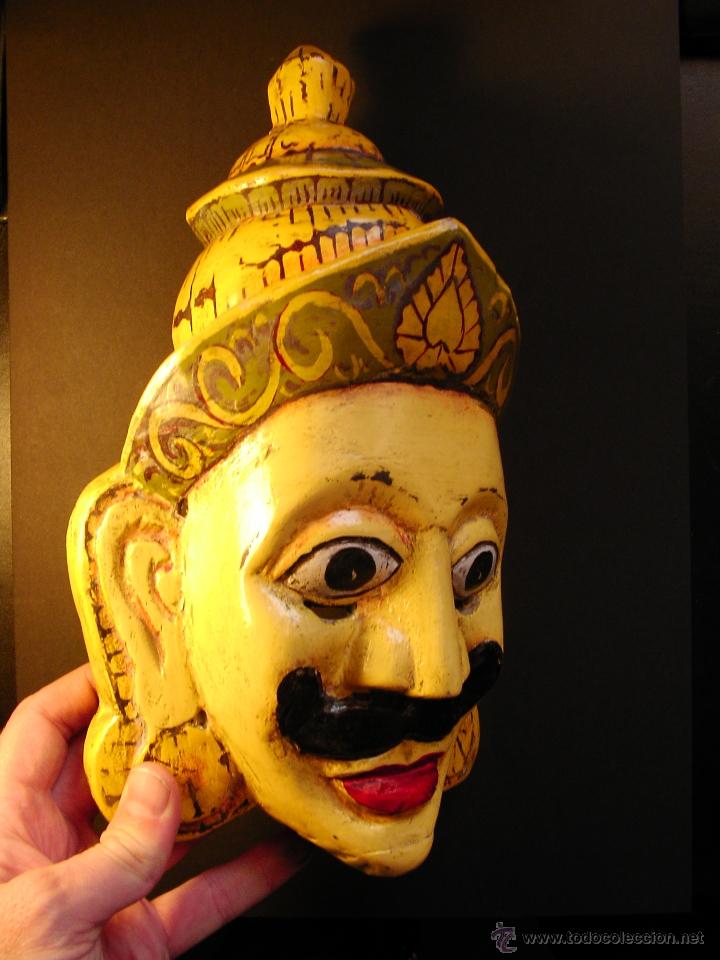 Arte: Antigua mascara de Indonesia. - Foto 3
