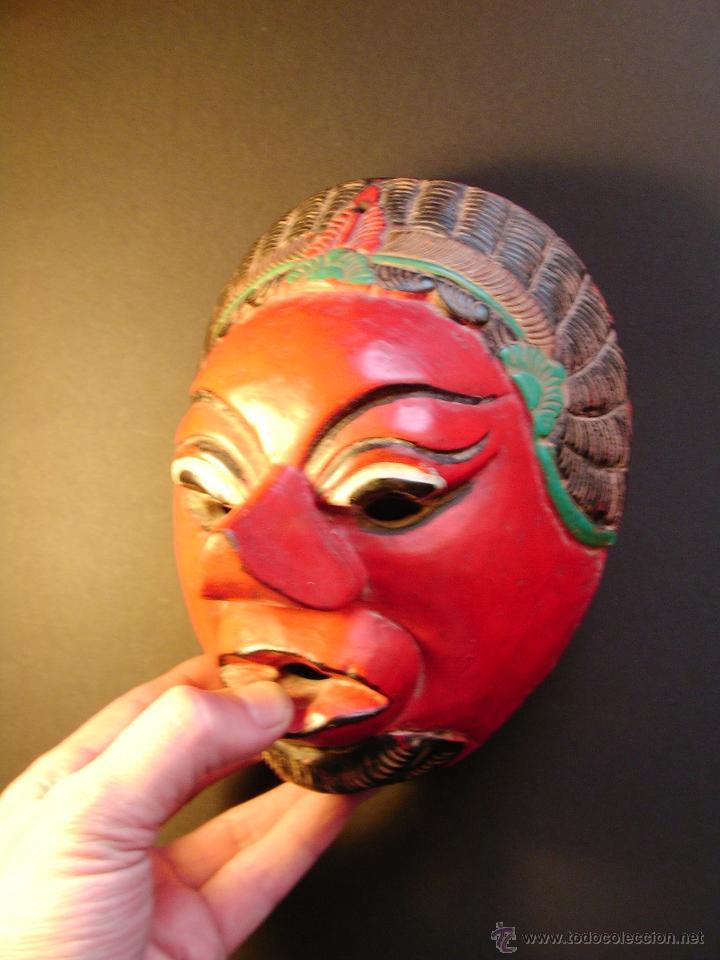 Arte: Antigua mascara de Indonesia. - Foto 4