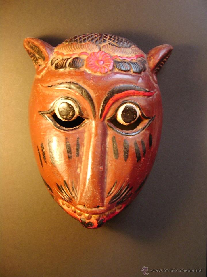 Arte: Antigua mascara de Indonesia. - Foto 2