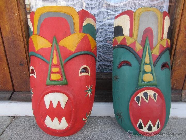 Arte: mascaras de madera - Foto 1