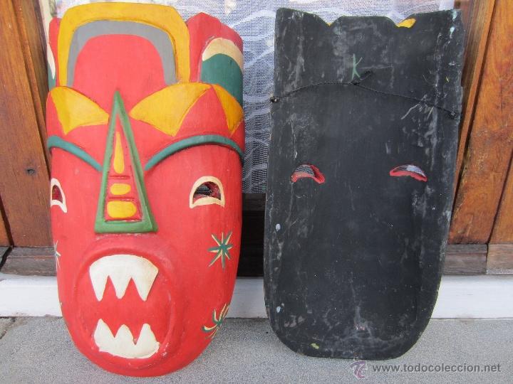 Arte: mascaras de madera - Foto 2
