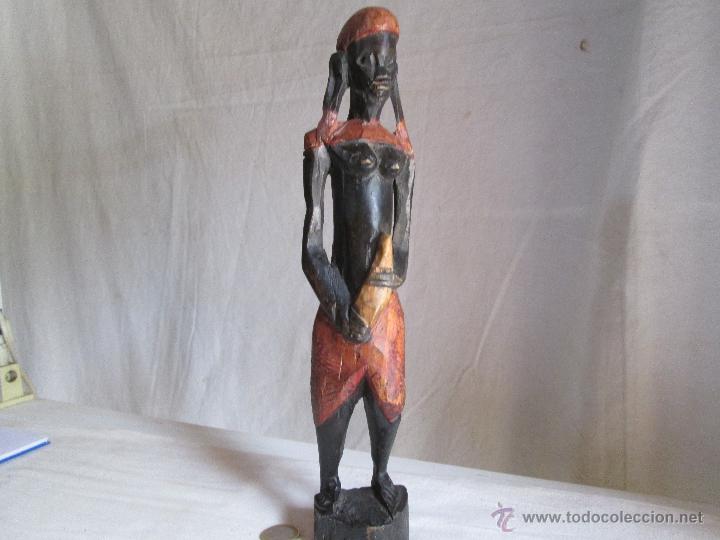 Arte: TALLA MUJER AFRICANA. - Foto 1