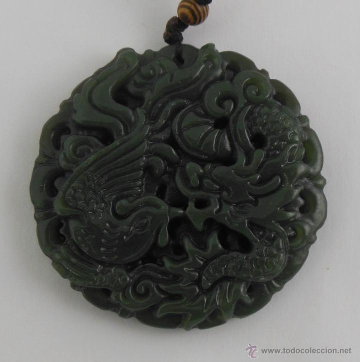 Arte: Colgante de jade n&ordm; 358 - Foto 1