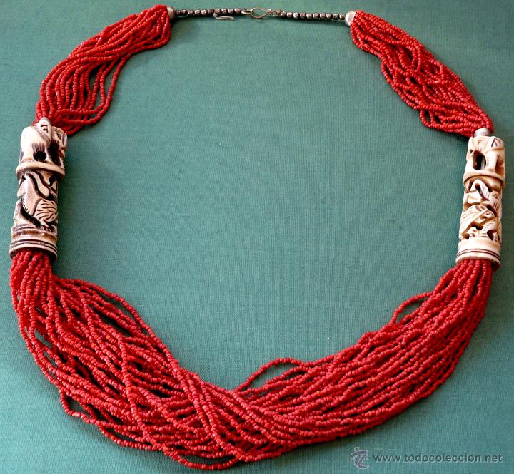 Arte: COLLAR ETNICO AFRICANO - Foto 1