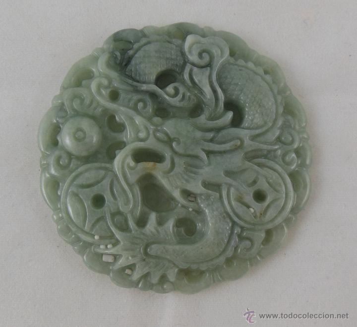 Arte: Colgante de jade n&ordm; 451 - Foto 1