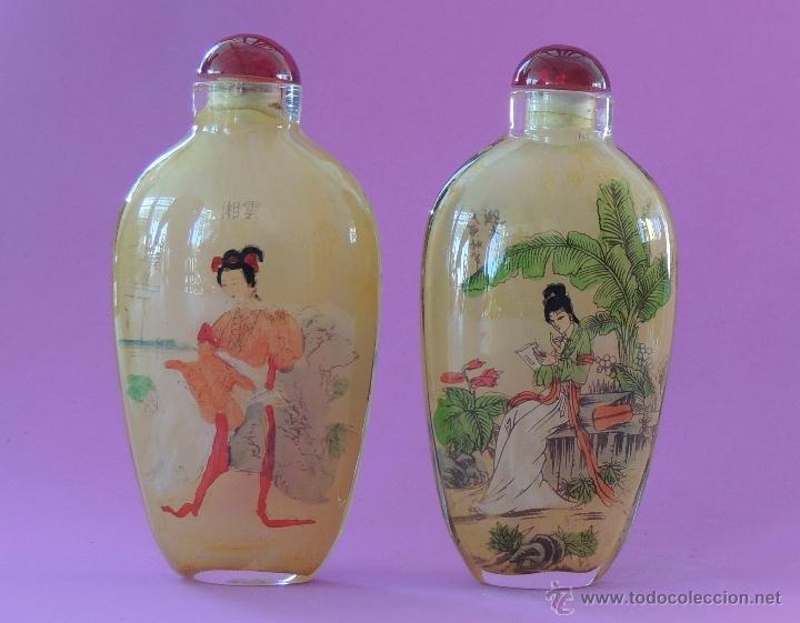 Arte: Dos botellitas de rap&eacute; (lote) n&ordm; 453 - Foto 2