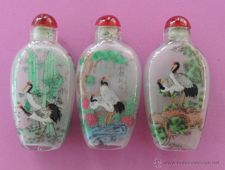 Arte: Tres botellitas de rap&eacute; (lote) n&ordm; 562 - Foto 1