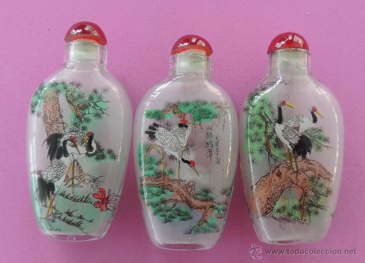 Arte: Tres botellitas de rap&eacute; (lote) n&ordm; 562 - Foto 2