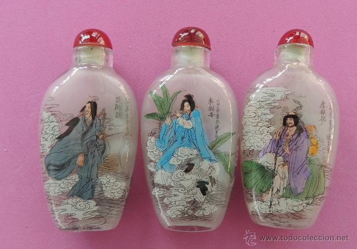 Arte: Tres botellitas de rap&eacute; (lote) n&ordm; 563 - Foto 1