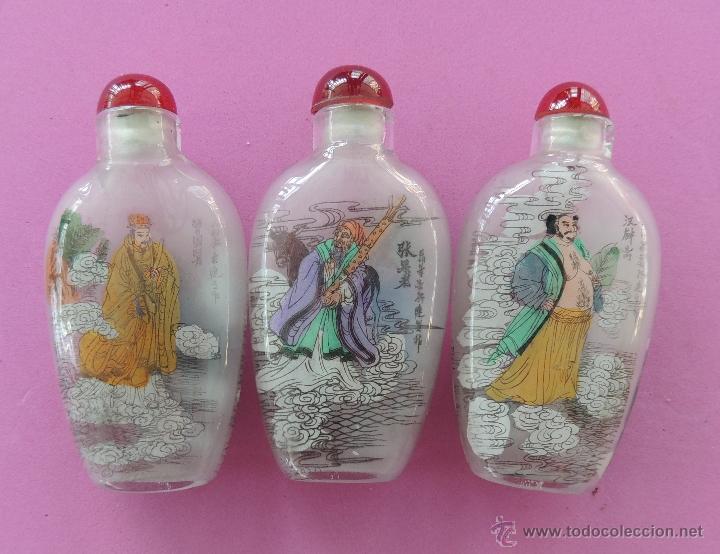 Arte: Tres botellitas de rap&eacute; (lote) n&ordm; 563 - Foto 2