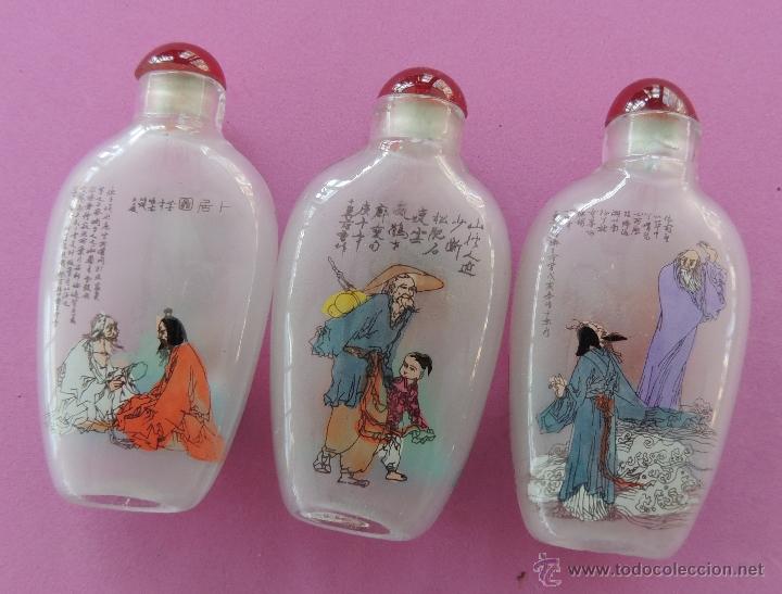 Arte: Tres botellitas de rap&eacute; (lote) n&ordm; 564 - Foto 1