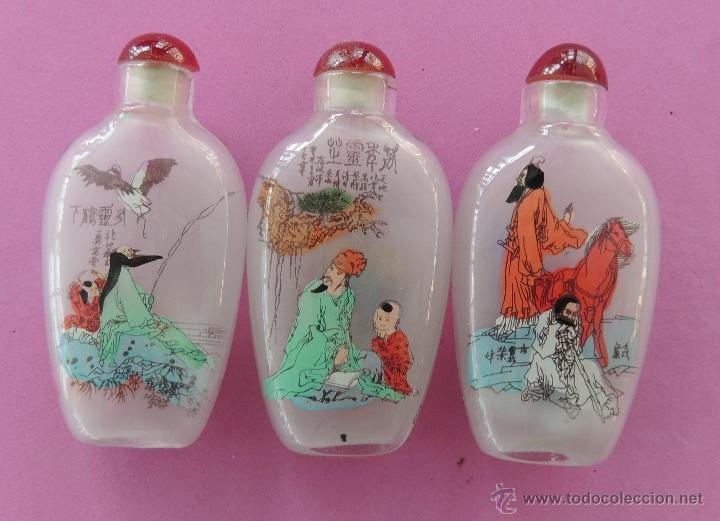 Arte: Tres botellitas de rap&eacute; (lote) n&ordm; 564 - Foto 2