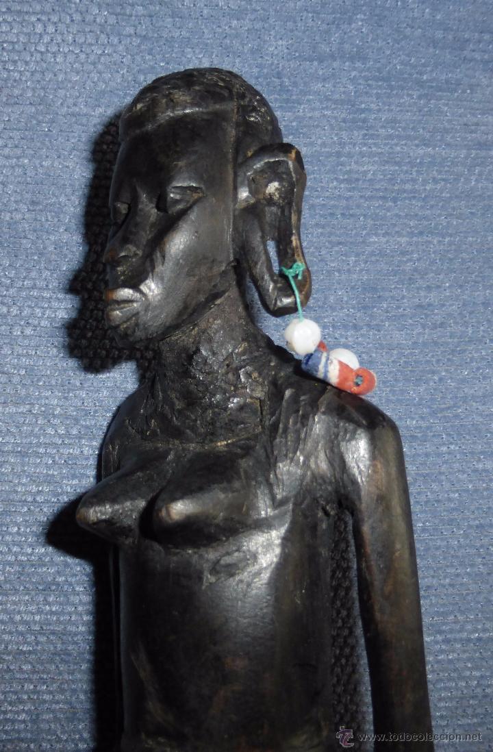 Arte: Talla de Mujer africana en madera de &eacute;bano - Foto 9