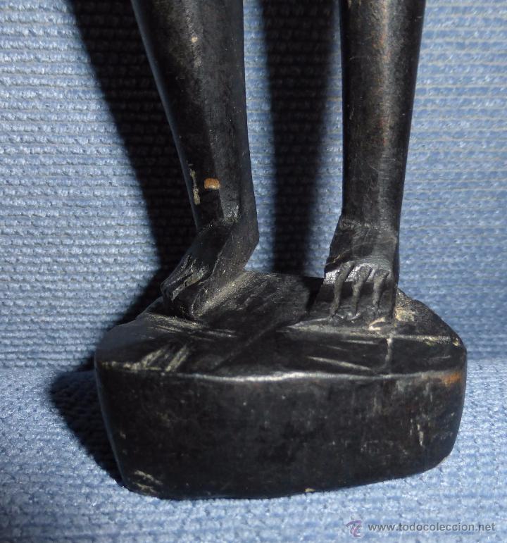 Arte: Talla de Mujer africana en madera de &eacute;bano - Foto 10