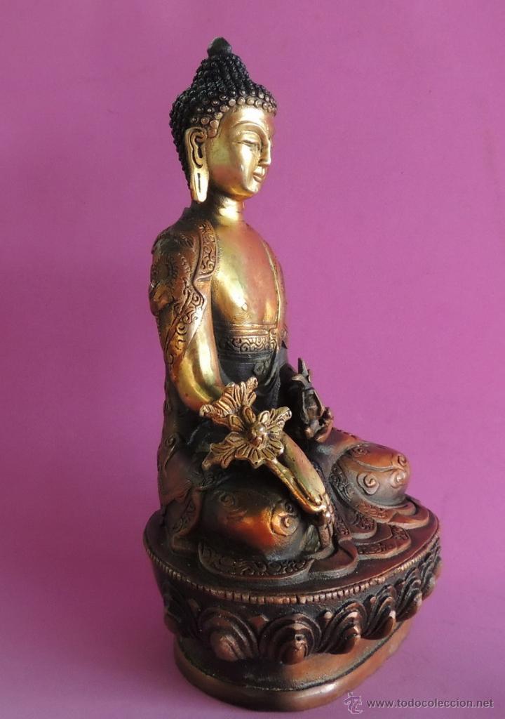 Arte: Buda chino tibetano n&ordm; 712 - Foto 3