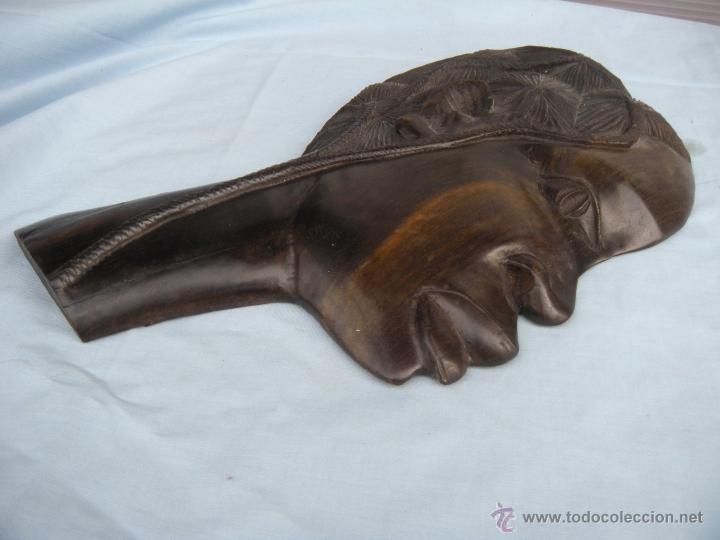 Arte: GRAN RELIEVE EN MADERA TALLADA TALLA - Foto 3