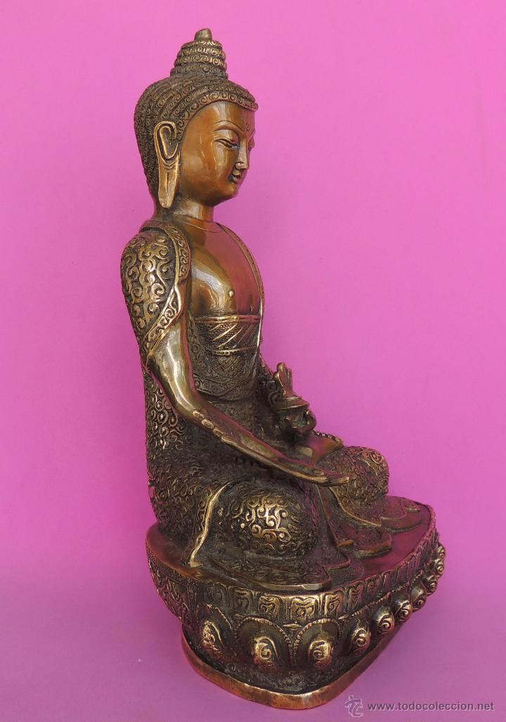 Arte: Buda chino tibetano n&ordm; 725 - Foto 3
