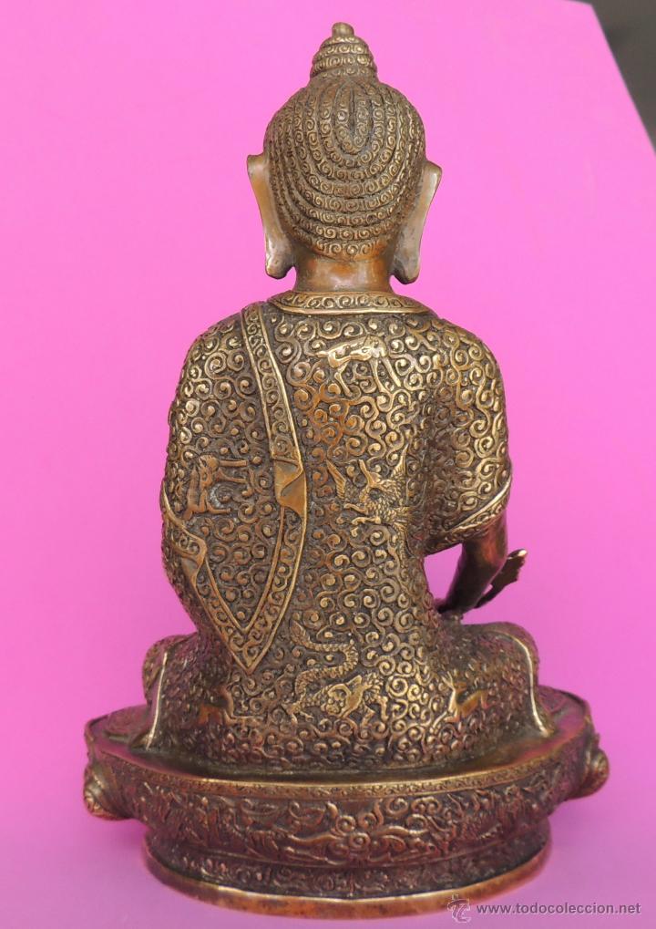 Arte: Buda chino tibetano n&ordm; 725 - Foto 4